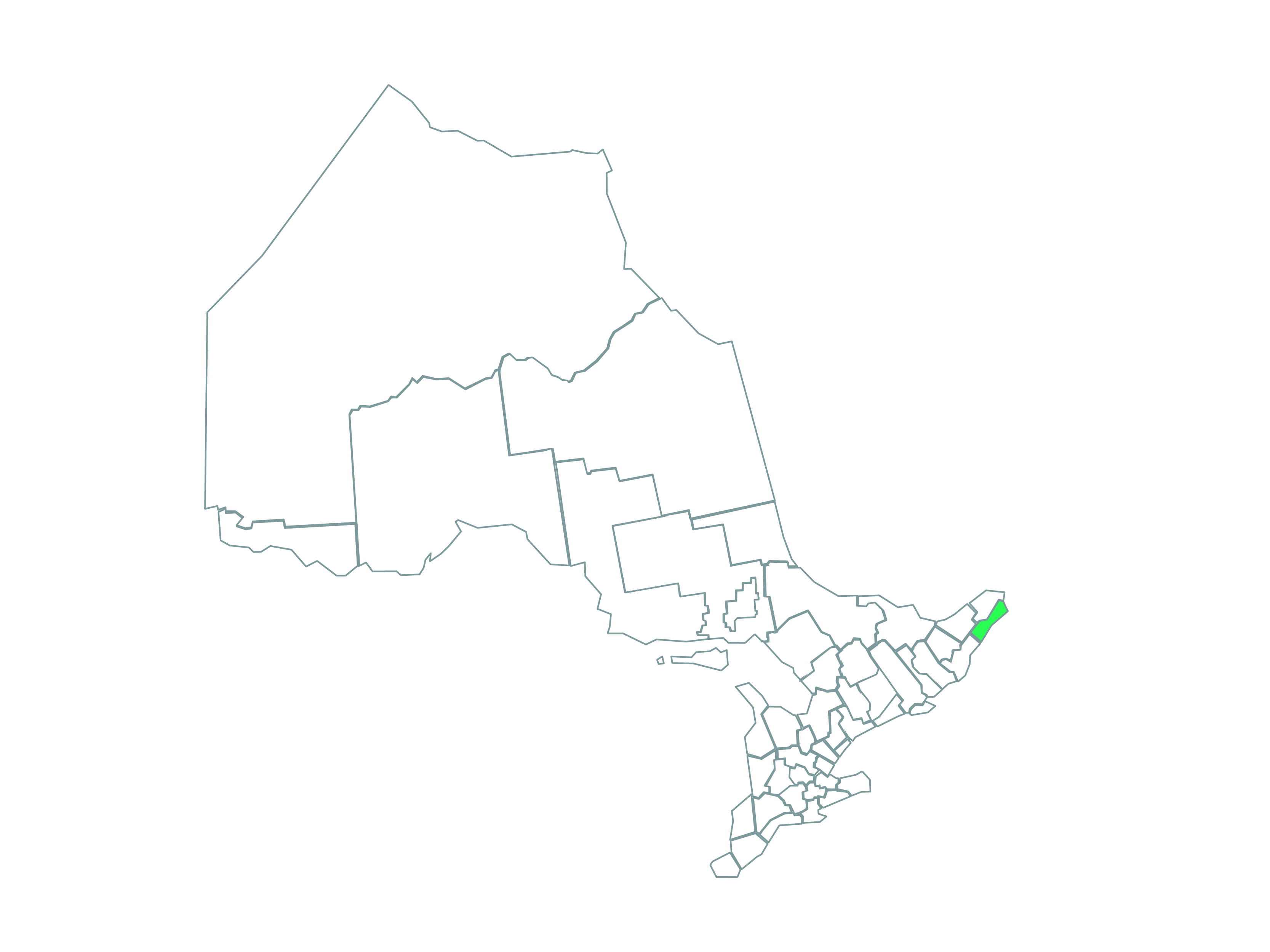 south branch map