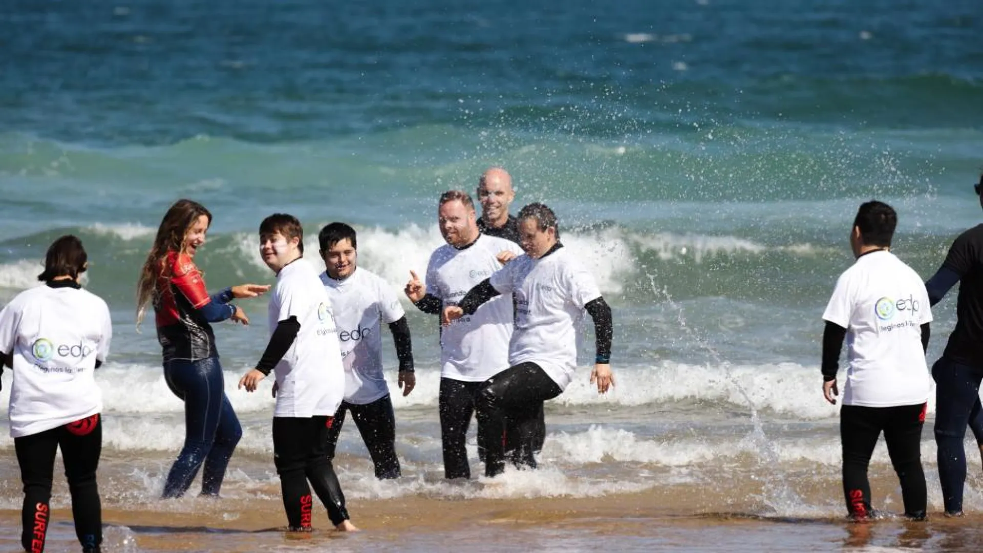 Haciendo surf