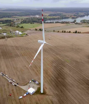 Margonin wind farm 